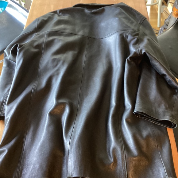Leather Coat - Picture 2 of 2